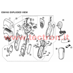 PARTS NUMBER 16 OF EXPLODED VIEW