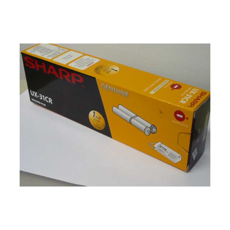 CARTUCCIA PELLICOLA ORIGINALE SHARP NERA UX31CR FAX UX-P710 UX-A760 UX31CR
